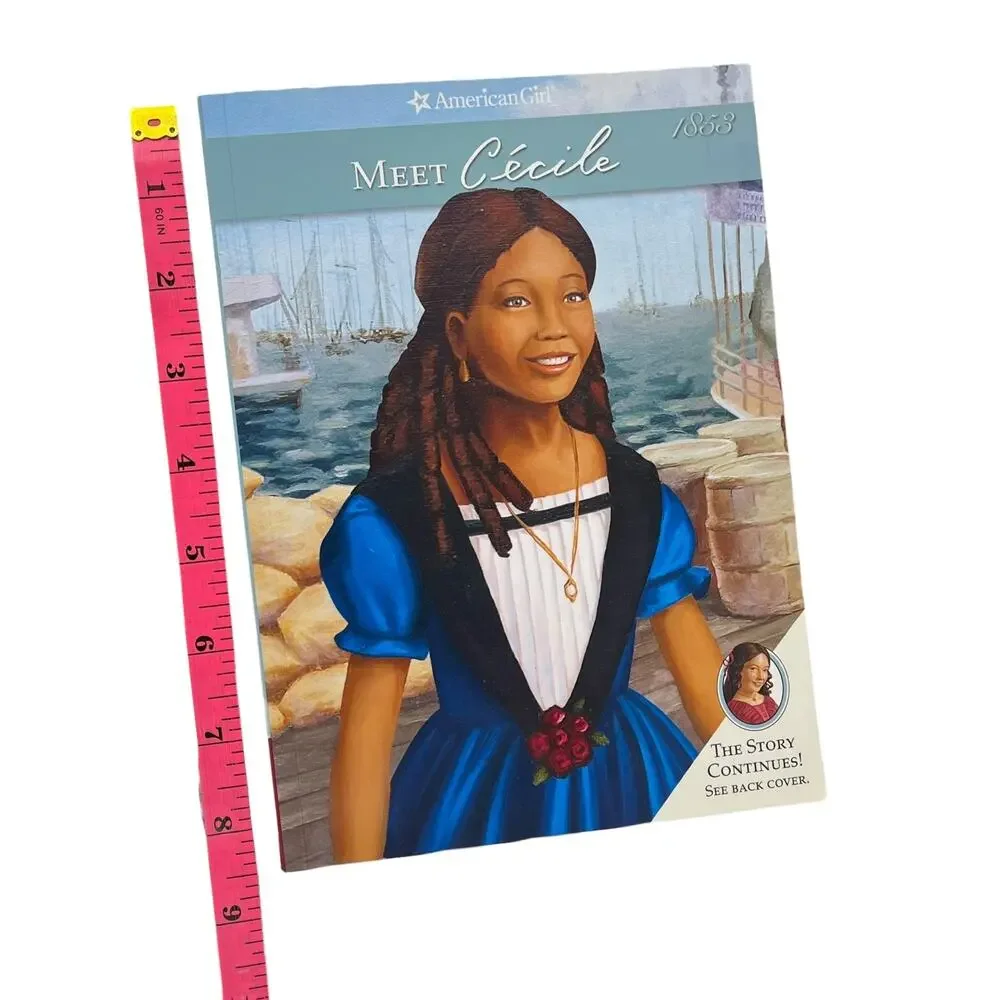 American Girl Cecile Meet Book 8.5